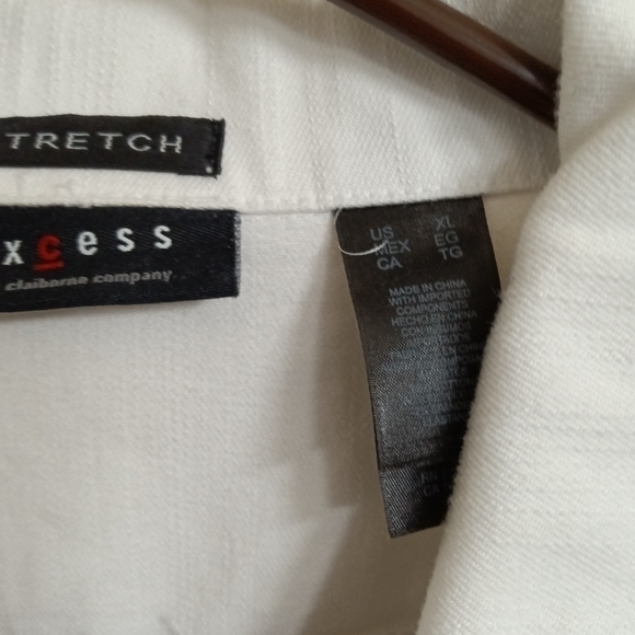 White Denim Jacket XL - Picture 2 of 3